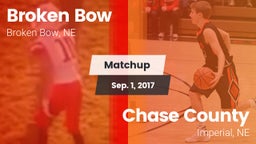 Matchup: Broken Bow High vs. Chase County  2017
