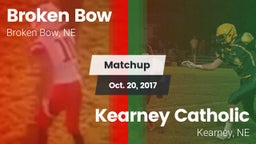 Matchup: Broken Bow High vs. Kearney Catholic  2017