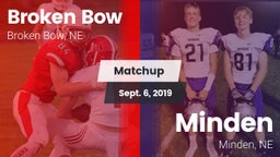 Matchup: Broken Bow High vs. Minden  2019