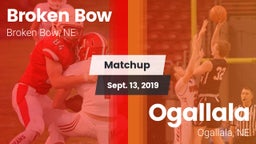 Matchup: Broken Bow High vs. Ogallala  2019