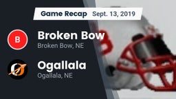 Recap: Broken Bow  vs. Ogallala  2019