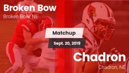 Matchup: Broken Bow High vs. Chadron  2019