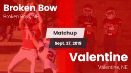 Matchup: Broken Bow High vs. Valentine  2019