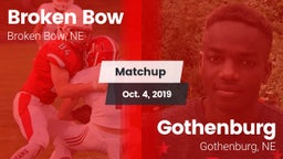 Matchup: Broken Bow High vs. Gothenburg  2019