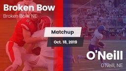 Matchup: Broken Bow High vs. O'Neill  2019