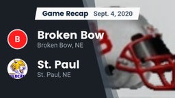 Recap: Broken Bow  vs. St. Paul  2020