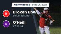 Recap: Broken Bow  vs. O'Neill  2020