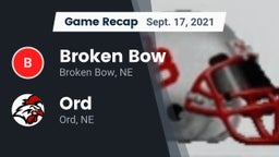 Recap: Broken Bow  vs. Ord  2021