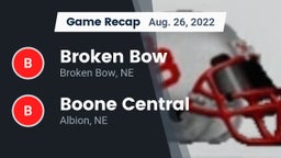 Recap: Broken Bow  vs. Boone Central  2022