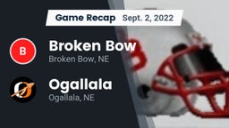 Recap: Broken Bow  vs. Ogallala  2022