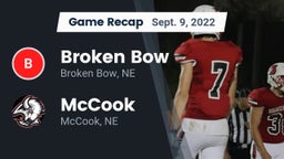 Recap: Broken Bow  vs. McCook  2022