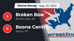 Recap: Broken Bow  vs. Boone Central  2023