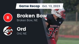 Recap: Broken Bow  vs. Ord  2023