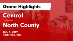 Central  vs North County  Game Highlights - Jan. 4, 2019