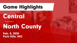 Central  vs North County  Game Highlights - Feb. 8, 2020