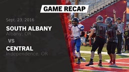 Recap: South Albany  vs. Central  2016