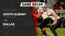 Recap: South Albany  vs. Dallas  2016