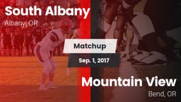 Matchup: South Albany High vs. Mountain View  2017