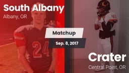 Matchup: South Albany High vs. Crater  2017
