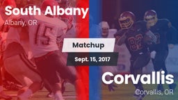 Matchup: South Albany High vs. Corvallis  2017