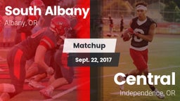 Matchup: South Albany High vs. Central  2017