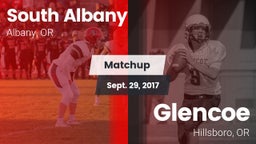 Matchup: South Albany High vs. Glencoe  2017