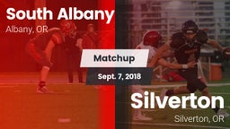 Matchup: South Albany High vs. Silverton  2018
