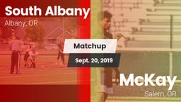 Matchup: South Albany High vs. McKay  2019