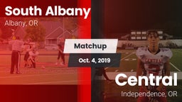 Matchup: South Albany High vs. Central  2019