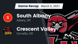 Recap: South Albany  vs. Crescent Valley  2021