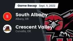 Recap: South Albany  vs. Crescent Valley  2022
