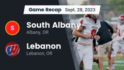 Recap: South Albany  vs. Lebanon  2023