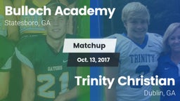 Matchup: Bulloch Academy vs. Trinity Christian  2017