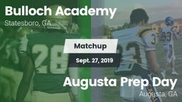 Matchup: Bulloch Academy vs. Augusta Prep Day  2019