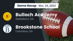 Recap: Bulloch Academy vs. Brookstone School 2023