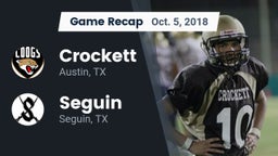 Recap: Crockett  vs. Seguin  2018