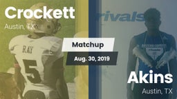 Matchup: Crockett vs. Akins  2019