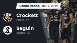 Recap: Crockett  vs. Seguin  2019