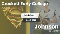 Matchup: Crockett vs. Johnson  2020