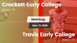 Matchup: Crockett vs. Travis Early College  2020