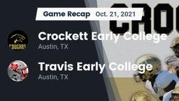 Recap: Crockett Early College  vs. Travis Early College  2021
