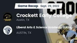Recap: Crockett Early College  vs. Liberal Arts & Science Academy (LASA) 2022