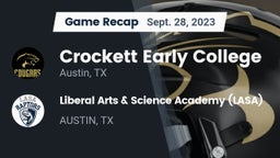 Recap: Crockett Early College  vs. Liberal Arts & Science Academy (LASA) 2023