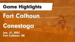 Fort Calhoun  vs Conestoga Game Highlights - Jan. 27, 2022