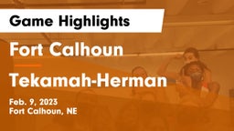 Fort Calhoun  vs Tekamah-Herman  Game Highlights - Feb. 9, 2023