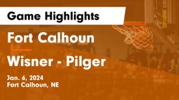Fort Calhoun  vs Wisner - Pilger  Game Highlights - Jan. 6, 2024