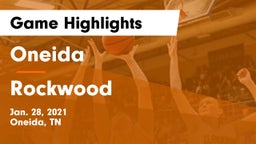 Oneida  vs Rockwood  Game Highlights - Jan. 28, 2021