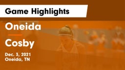 Oneida  vs Cosby  Game Highlights - Dec. 3, 2021
