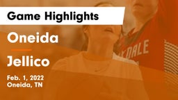 Oneida  vs Jellico  Game Highlights - Feb. 1, 2022
