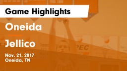 Oneida  vs Jellico  Game Highlights - Nov. 21, 2017